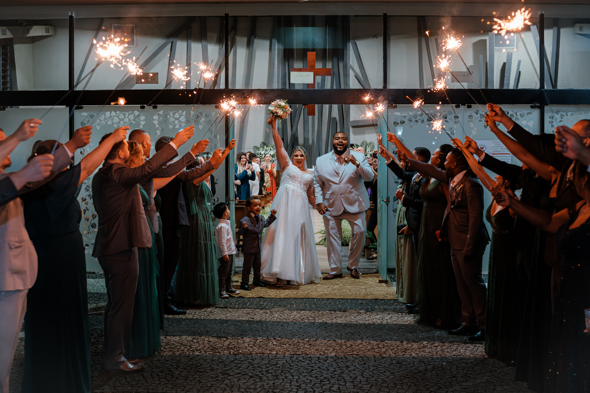 Casamento realizado na Igreja da Cruz Torta em Pinheiros e com Recepção no Espaço Armazem da Gabriela e do Murillo
