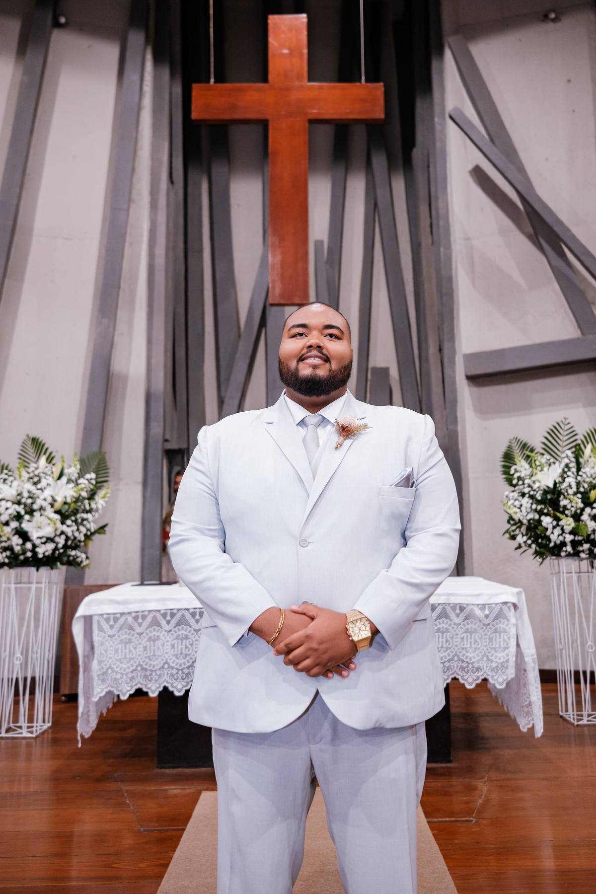 Casamento realizado na Igreja da Cruz Torta em Pinheiros e com Recepção no Espaço Armazem da Gabriela e do Murillo