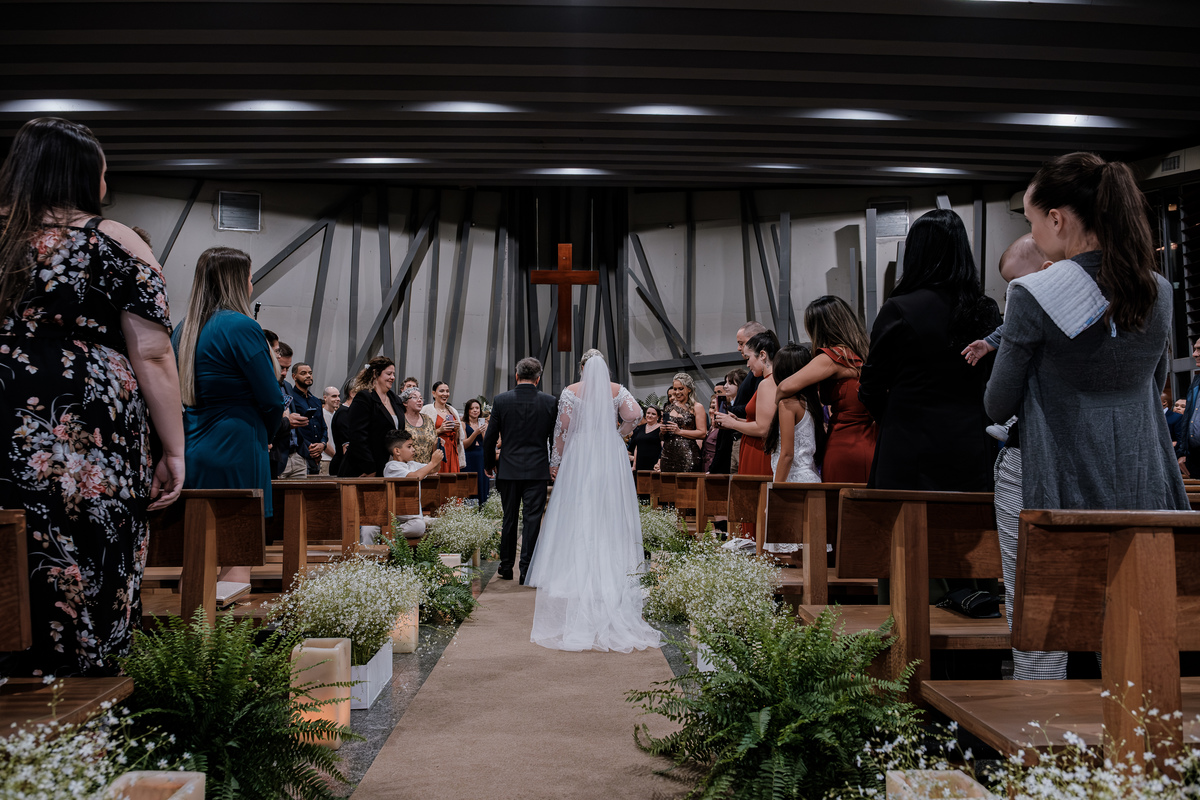 Casamento realizado na Igreja da Cruz Torta em Pinheiros e com Recepção no Espaço Armazem da Gabriela e do Murillo