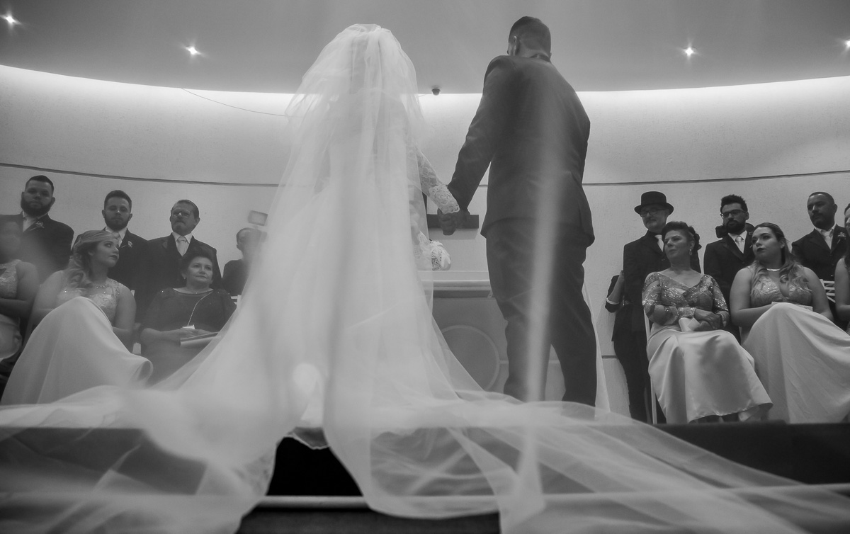 Imagem criativa da Amazing Fotografia no casamento da Bruna e do Thiago no Villa Borguese II