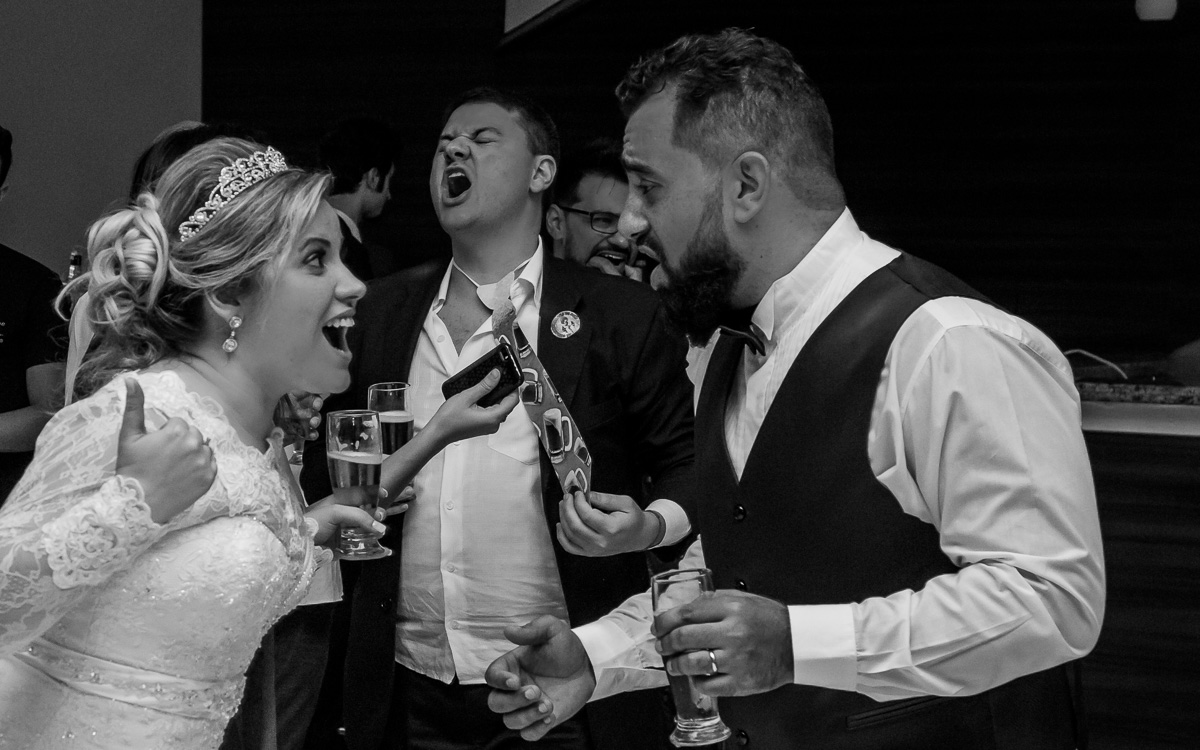 Balada animada e divertida realizada no Villa Borguese II