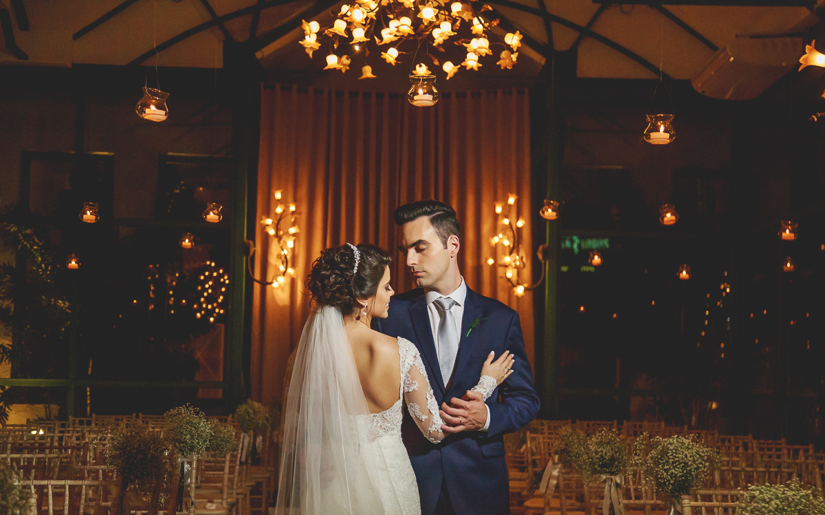 Ensaio do Casal Larissa e Alan no Espaço Villa Valentim