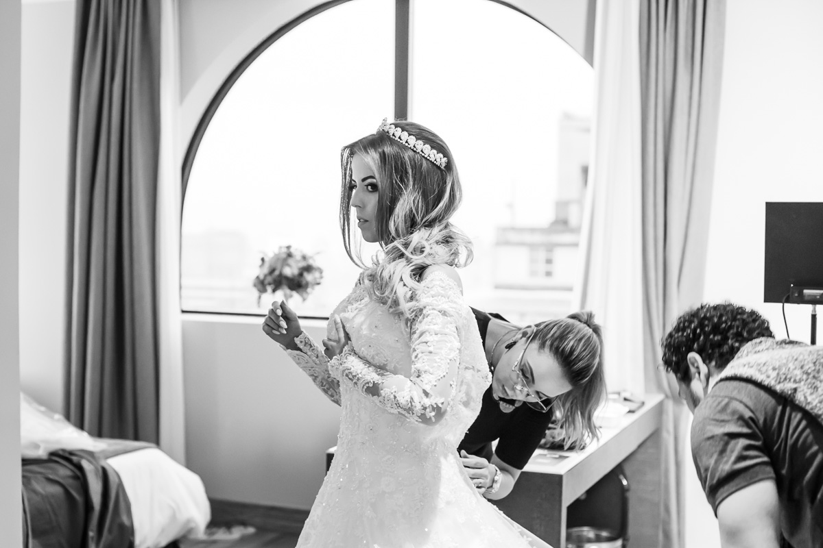 Casamento Joyce e Heitor realizado no Estaço Alves Guimaraes