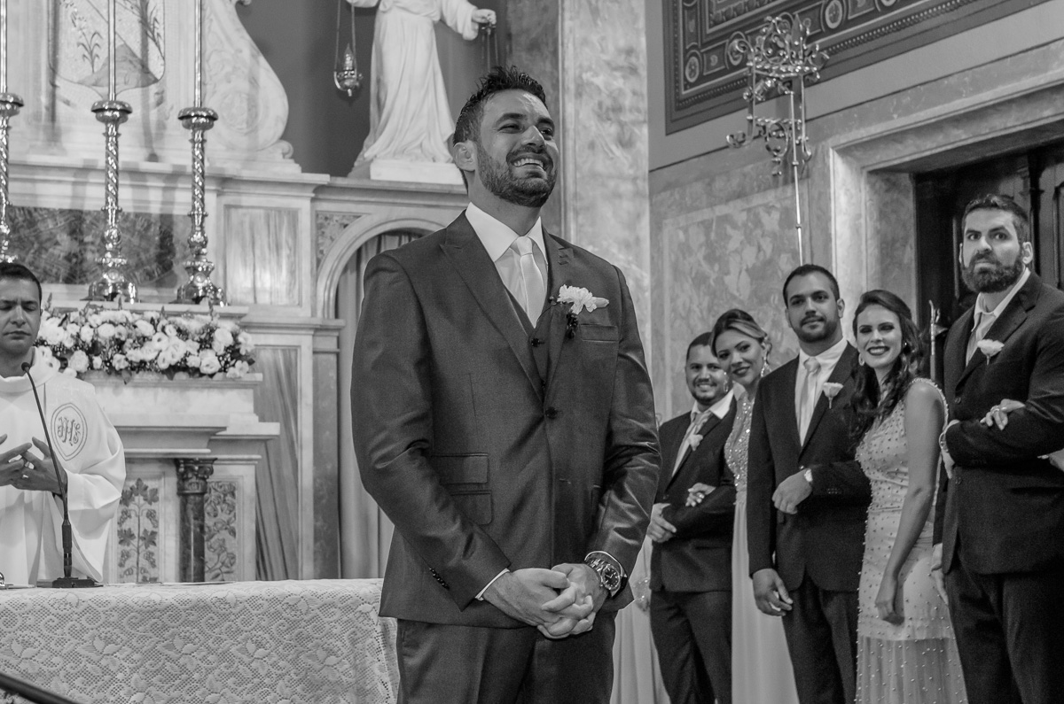 Casamento Joyce e Heitor realizado na  Igreja Santa Terezinha em São Paulo