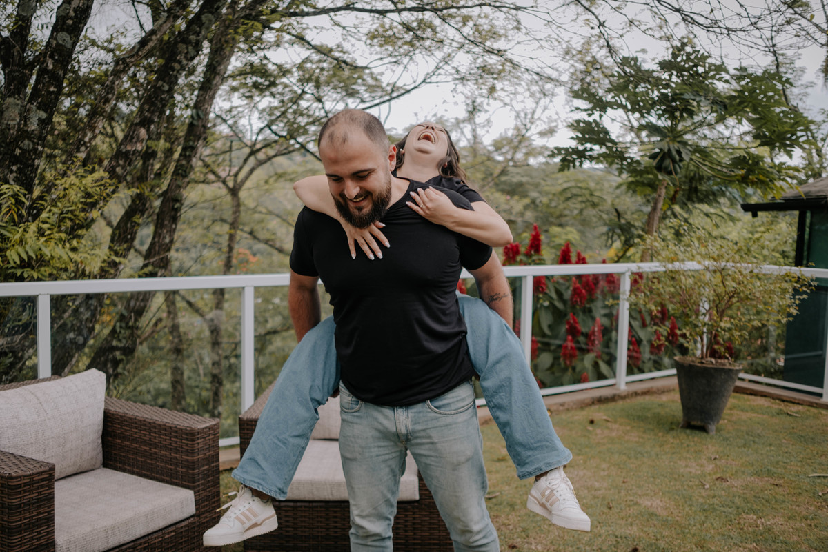 Ensaio pre casamento morro do capuava