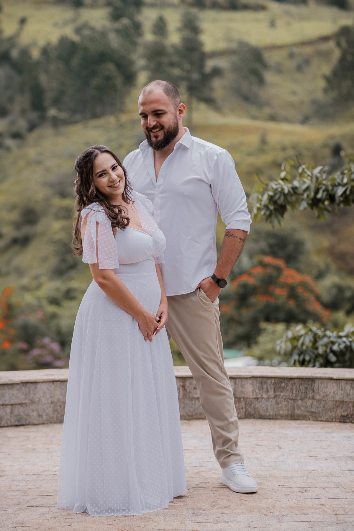 Ensaio pre casamento morro do capuava