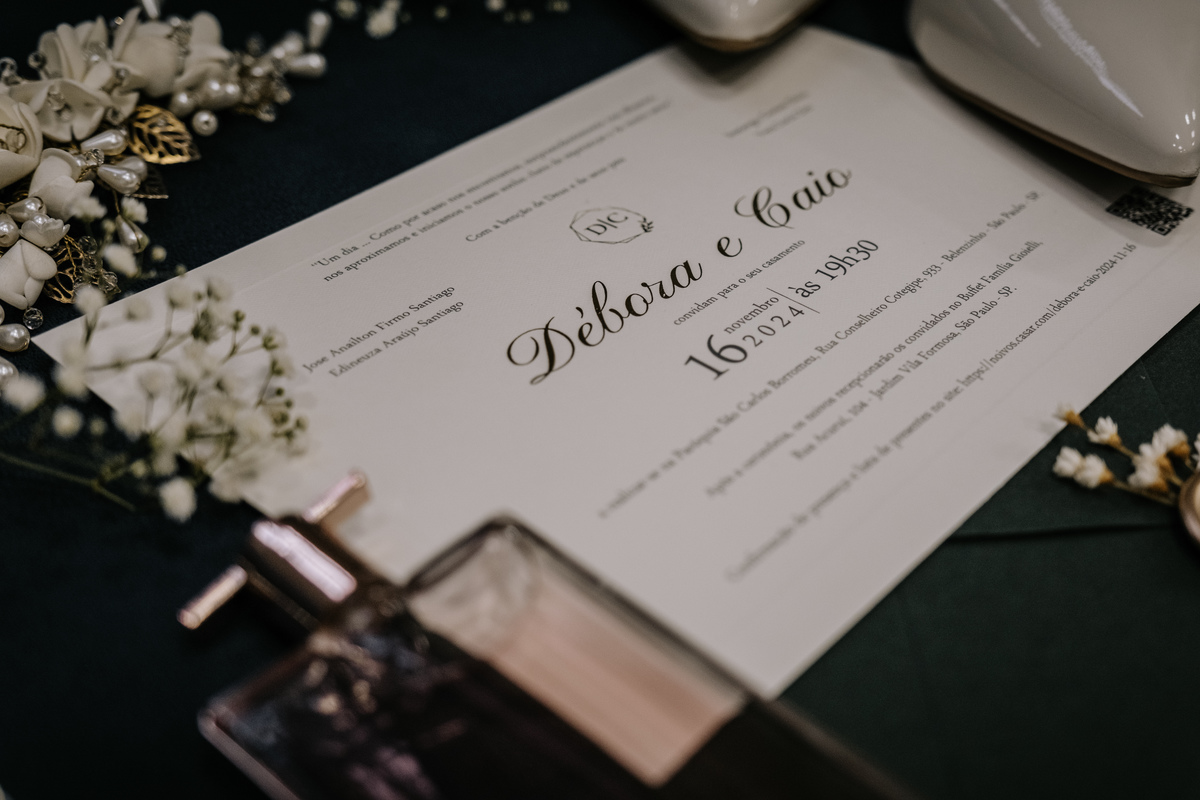 Casamento da Debora e do Caio na Igreja Sao Carlos Borromeu