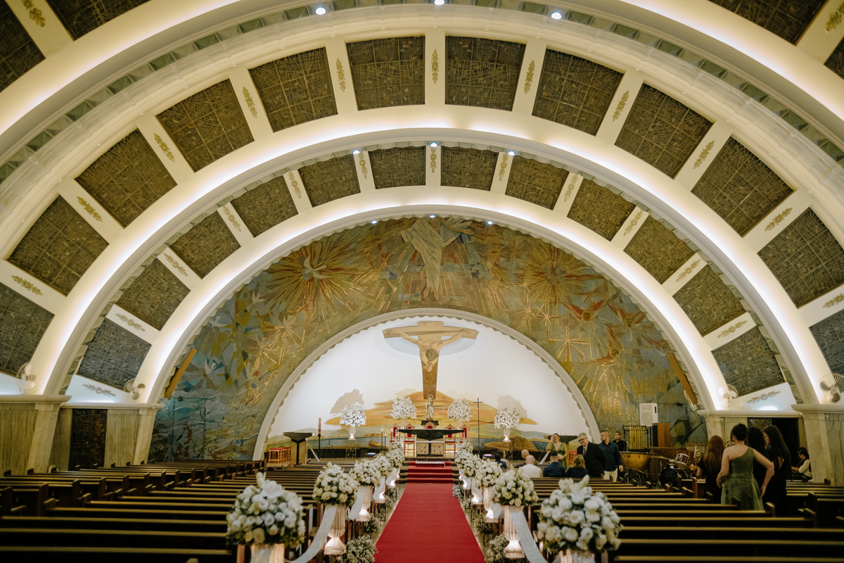 Casamento da Debora e do Caio na Igreja Sao Carlos Borromeu