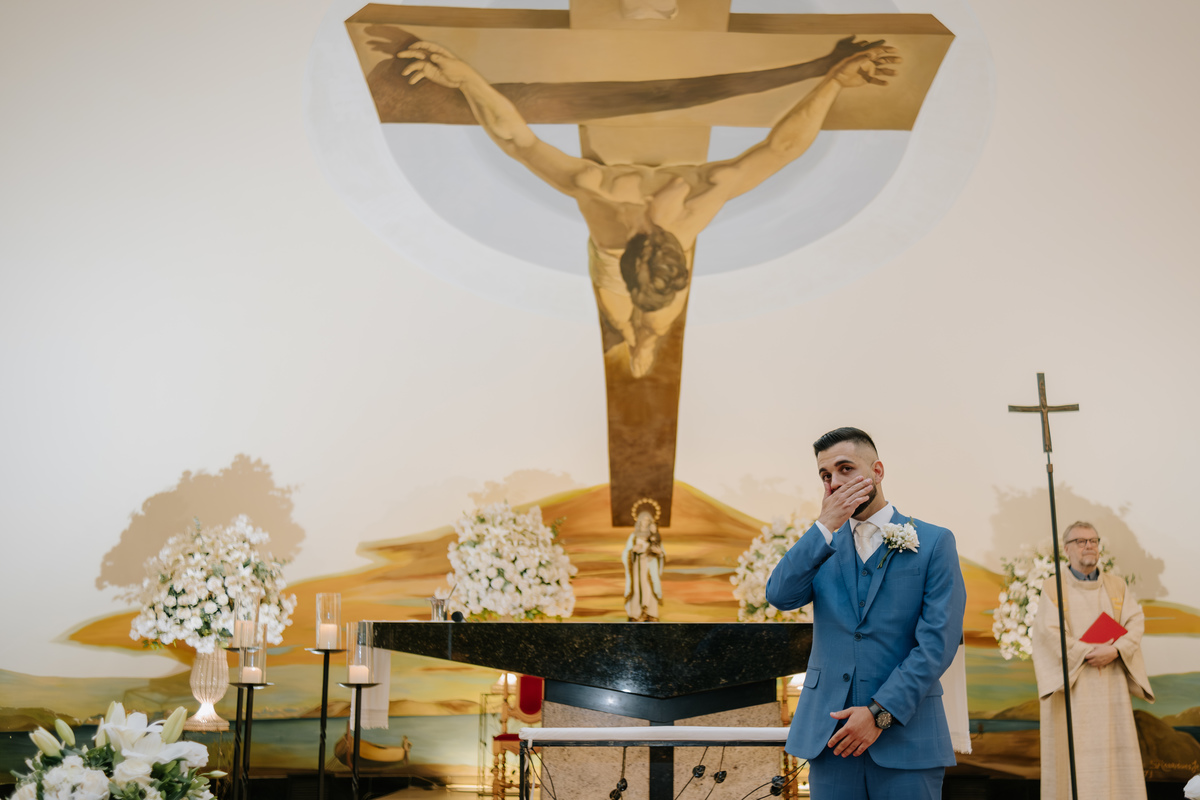 Casamento da Debora e do Caio na Igreja Sao Carlos Borromeu