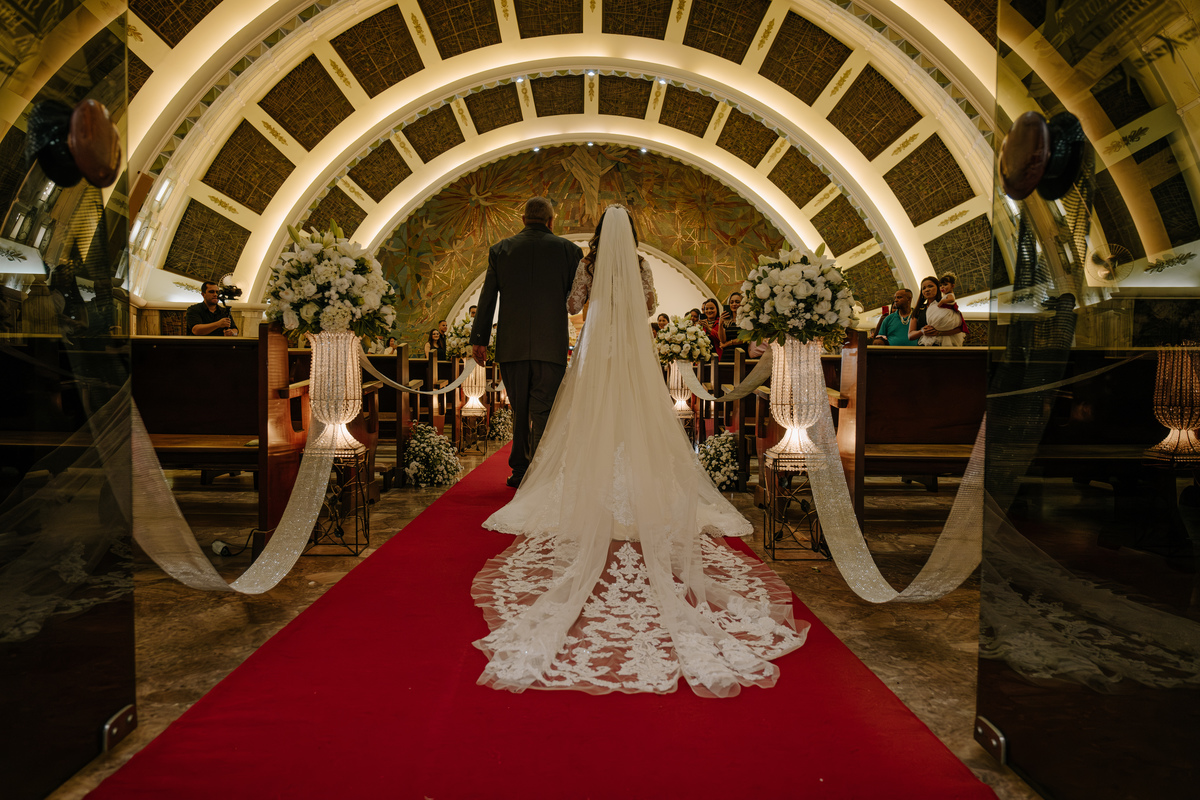Casamento da Debora e do Caio na Igreja Sao Carlos Borromeu