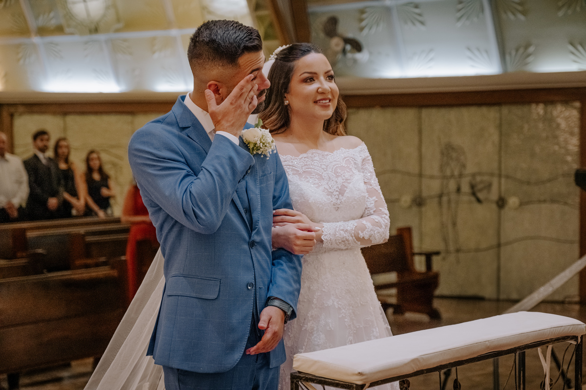 Casamento da Debora e do Caio na Igreja Sao Carlos Borromeu