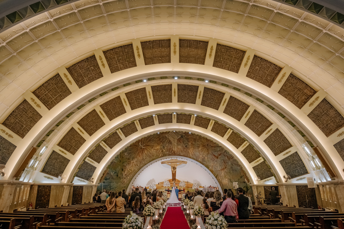 Casamento da Debora e do Caio na Igreja Sao Carlos Borromeu