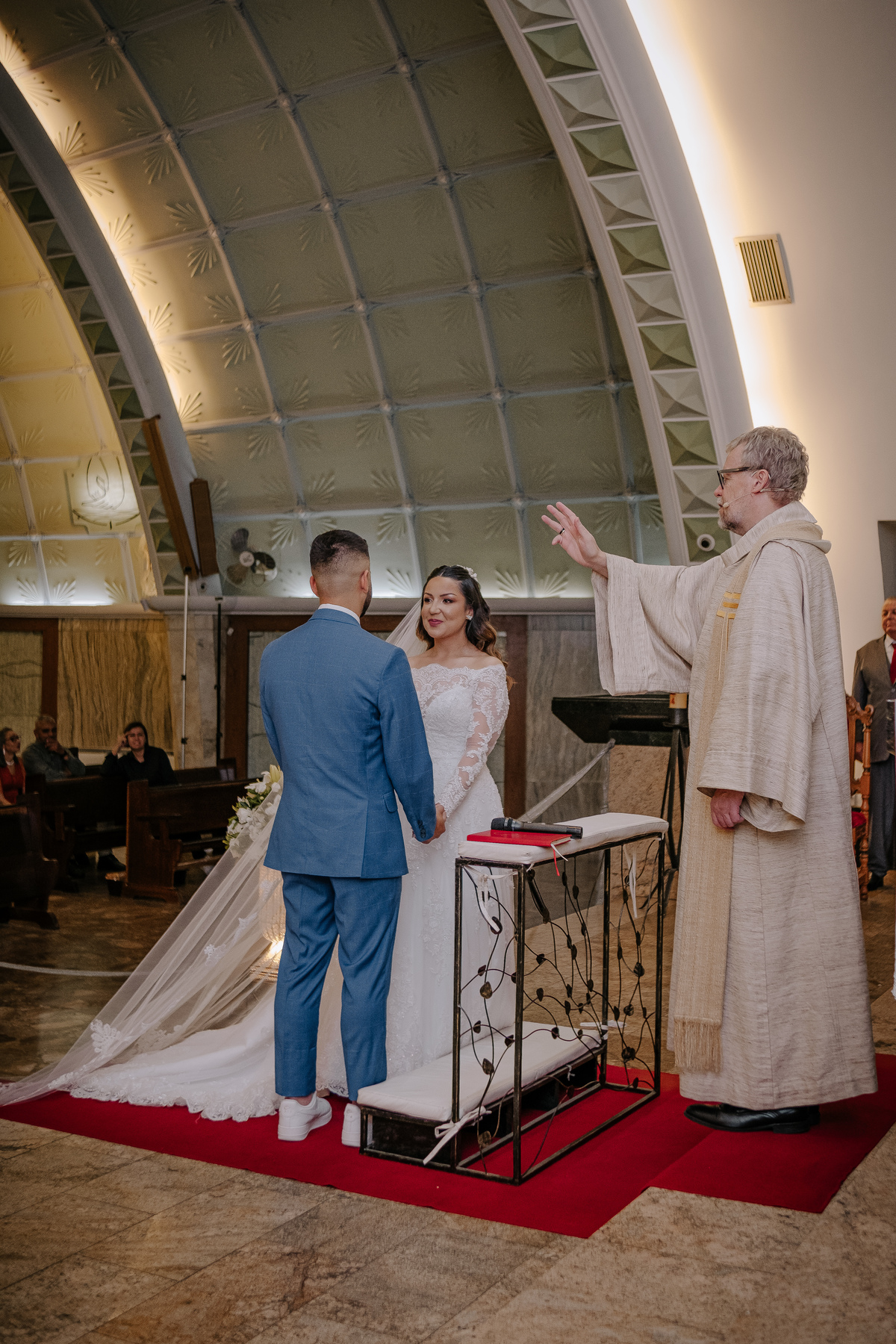 Casamento da Debora e do Caio na Igreja Sao Carlos Borromeu