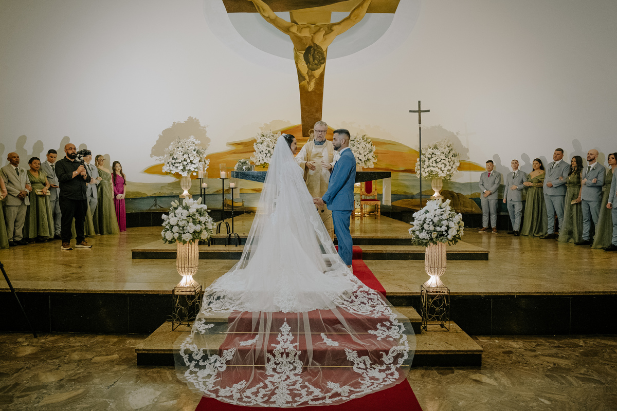 Casamento da Debora e do Caio na Igreja Sao Carlos Borromeu
