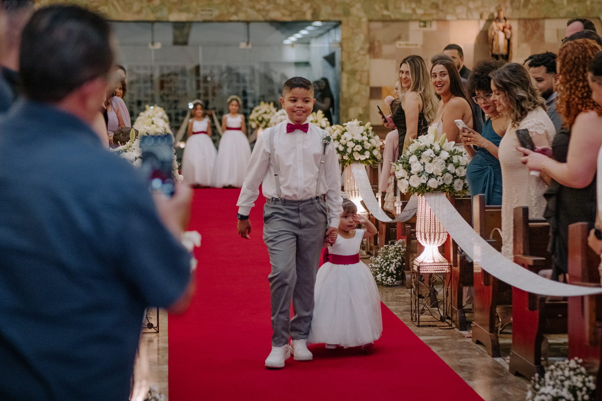 Casamento da Debora e do Caio na Igreja Sao Carlos Borromeu