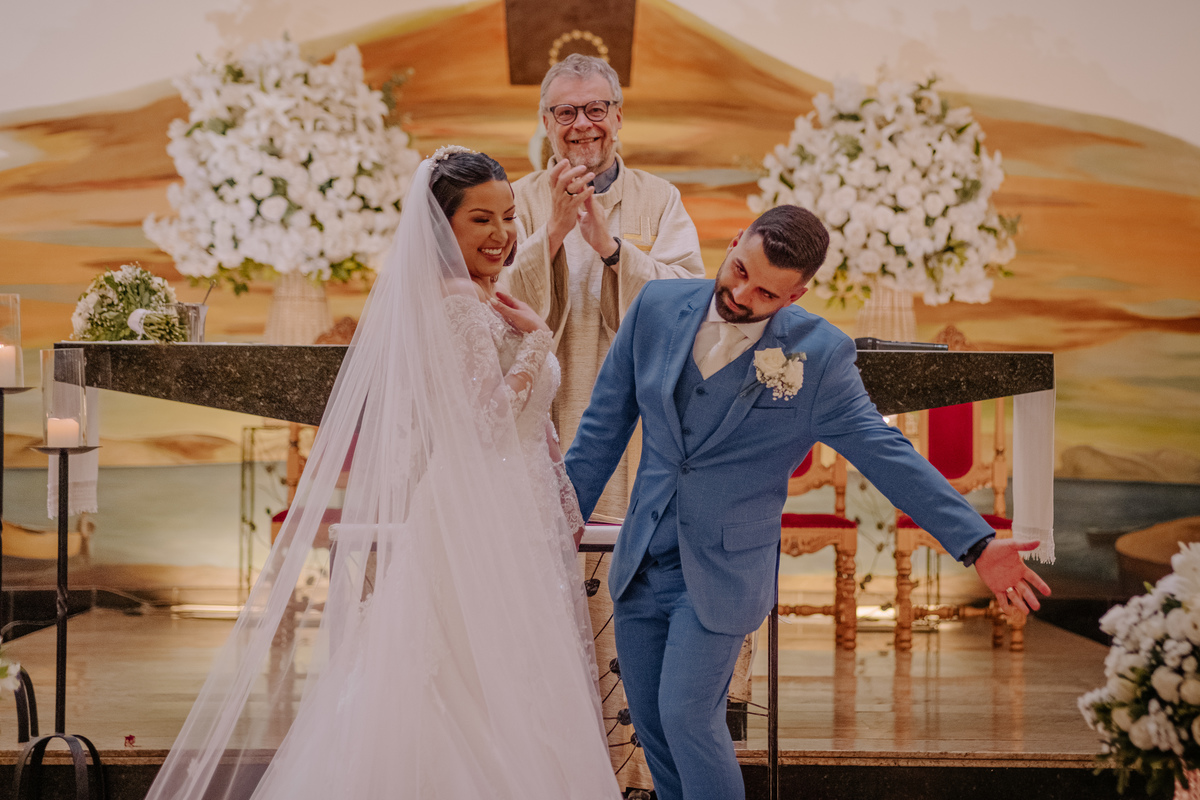 Casamento da Debora e do Caio na Igreja Sao Carlos Borromeu