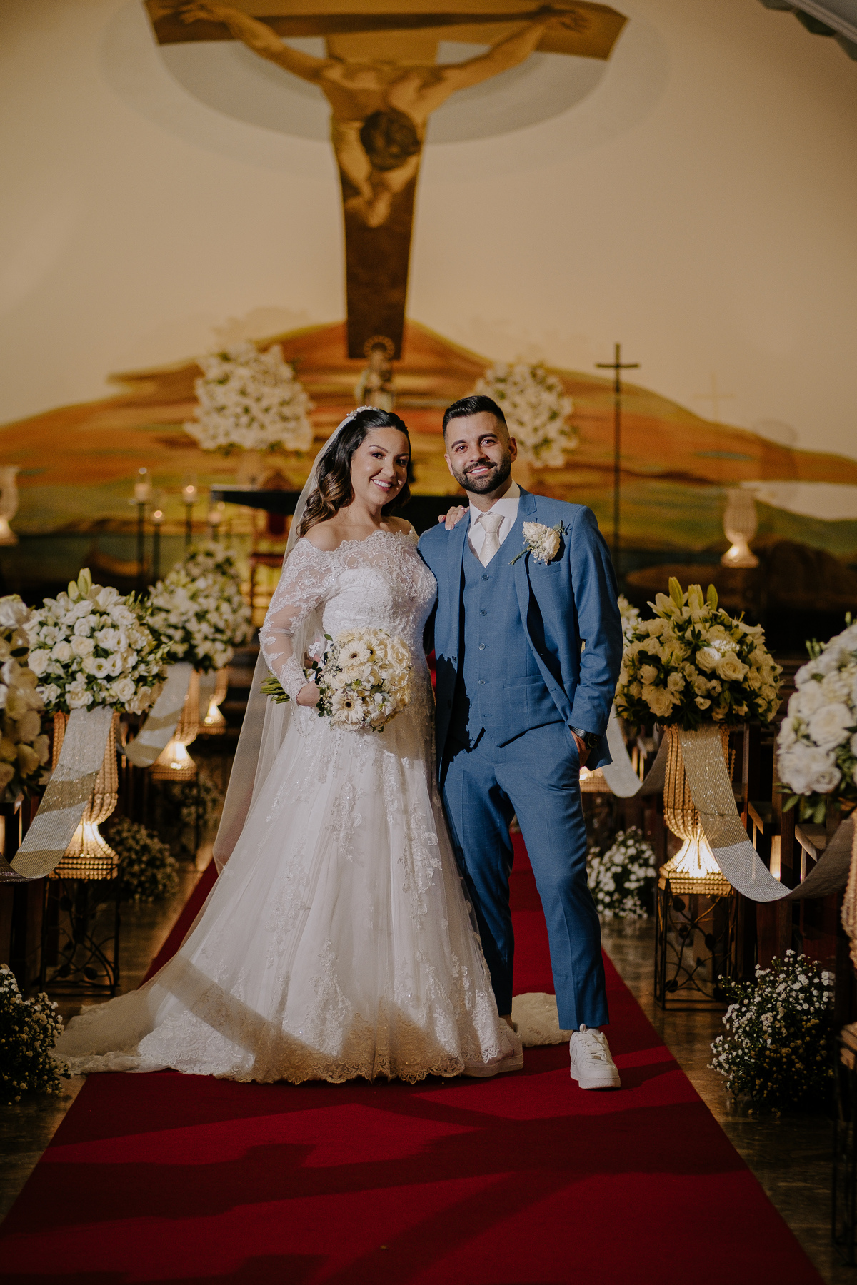 Casamento da Debora e do Caio na Igreja Sao Carlos Borromeu