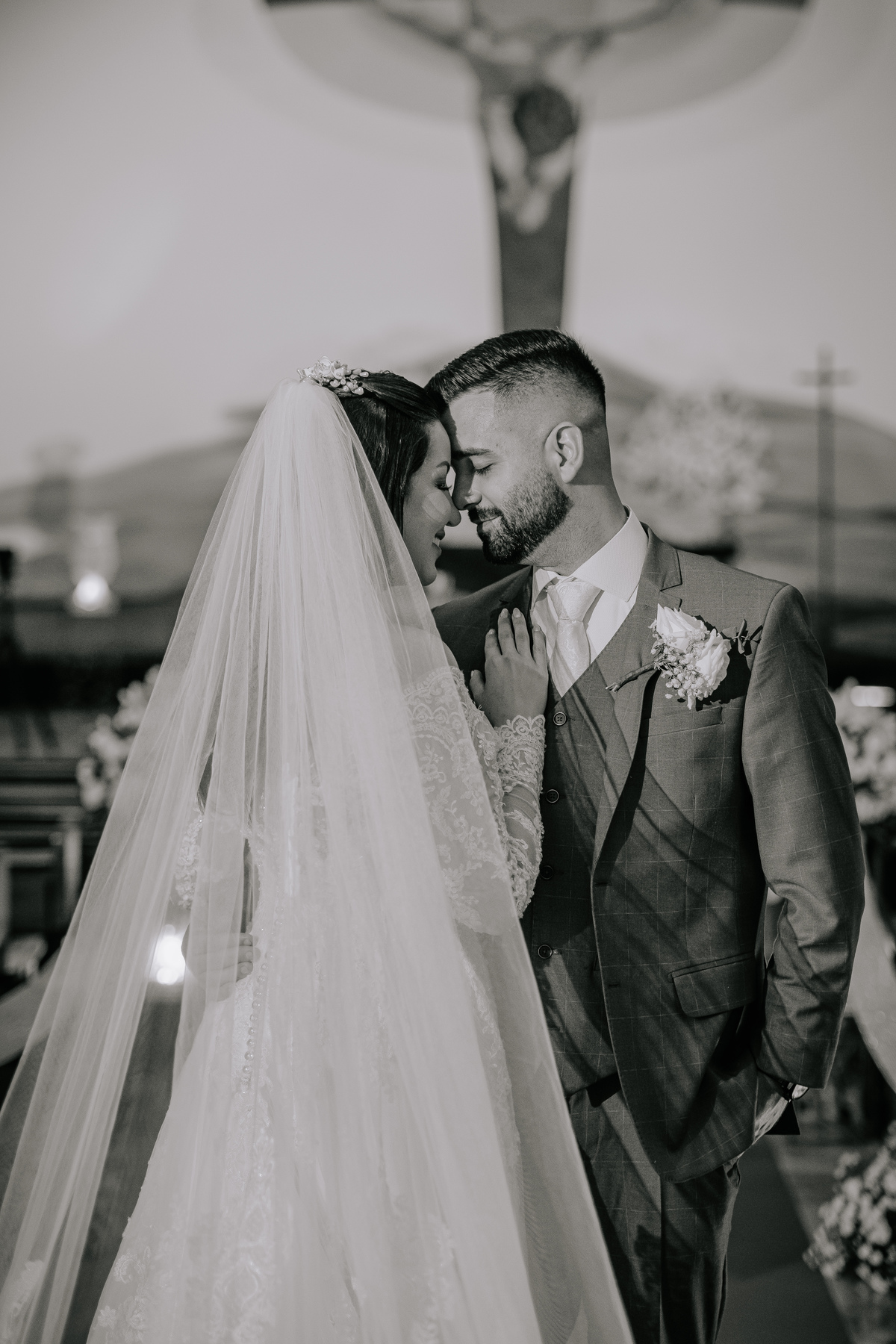 Casamento da Debora e do Caio na Igreja Sao Carlos Borromeu