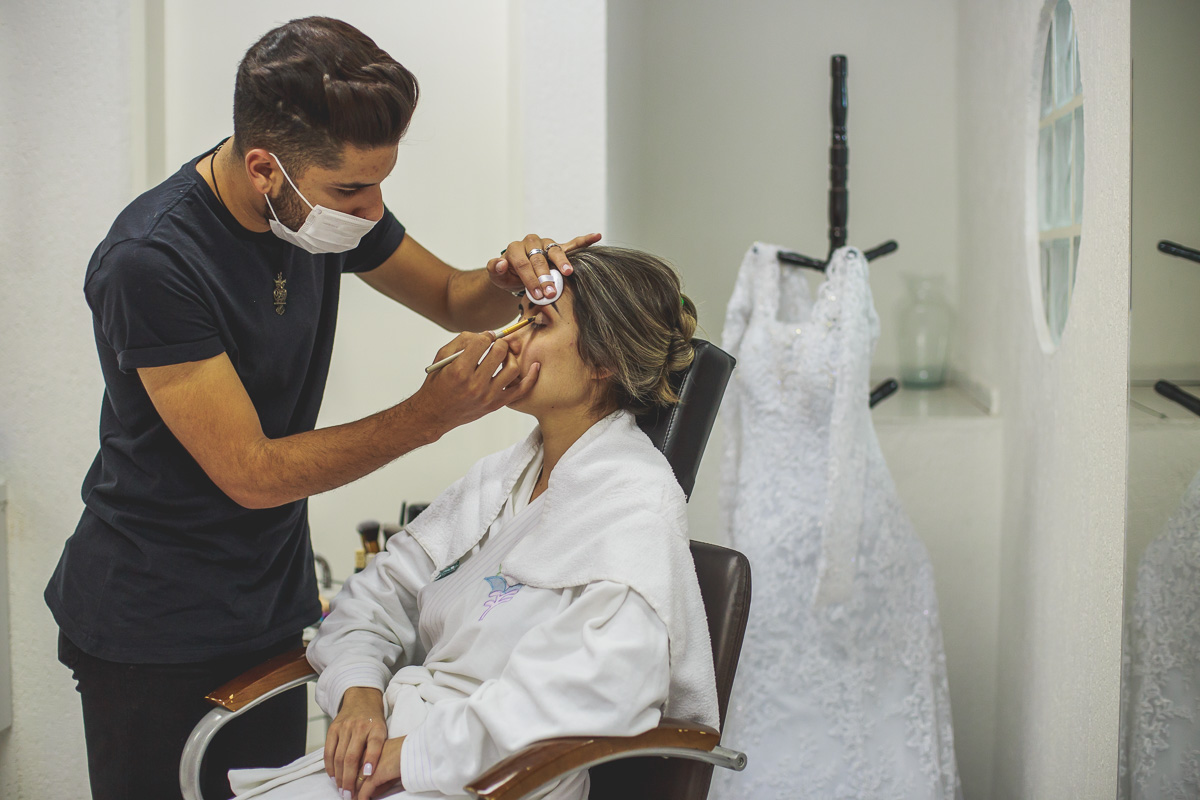 Making Of da noiva Alessandra