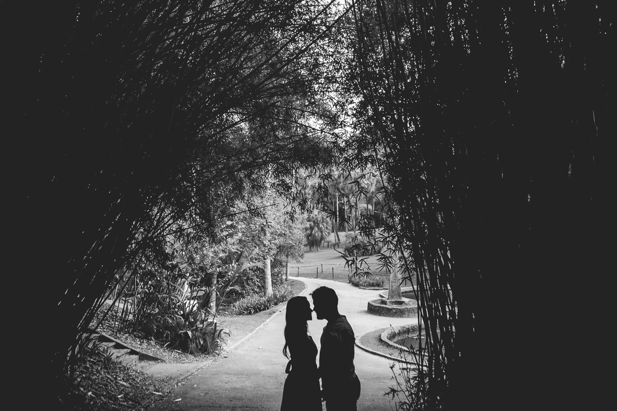 Ensaio de Casais realizado no Jardim Botanico