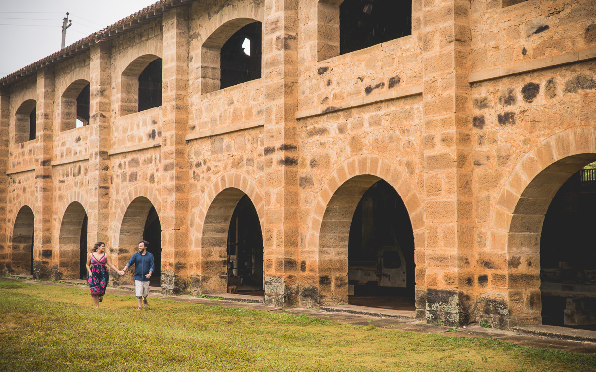 Ensaio de Casais realizado na Fazenda Ipanema
