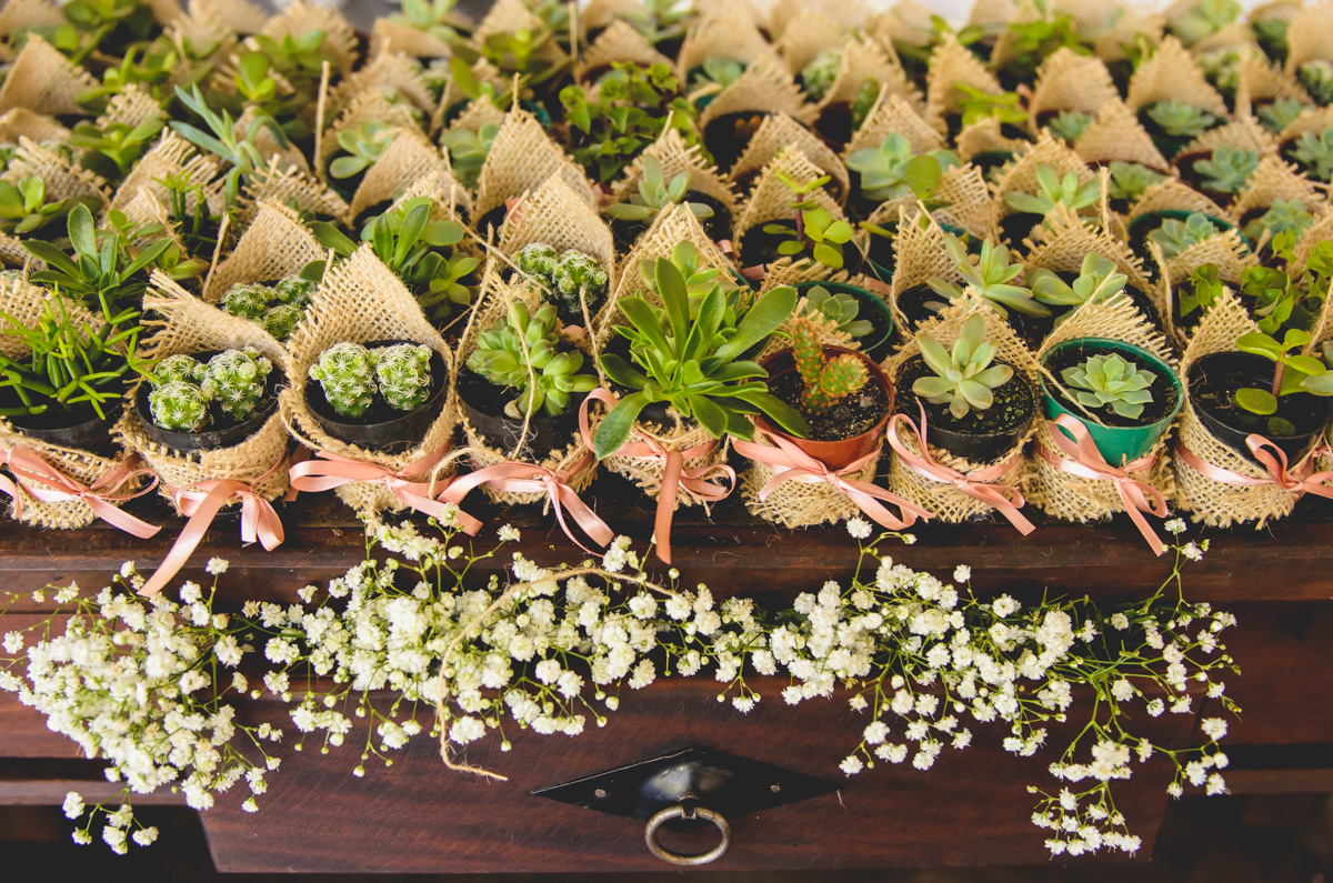 Lembrancinh de casamento no Espaço Natureza