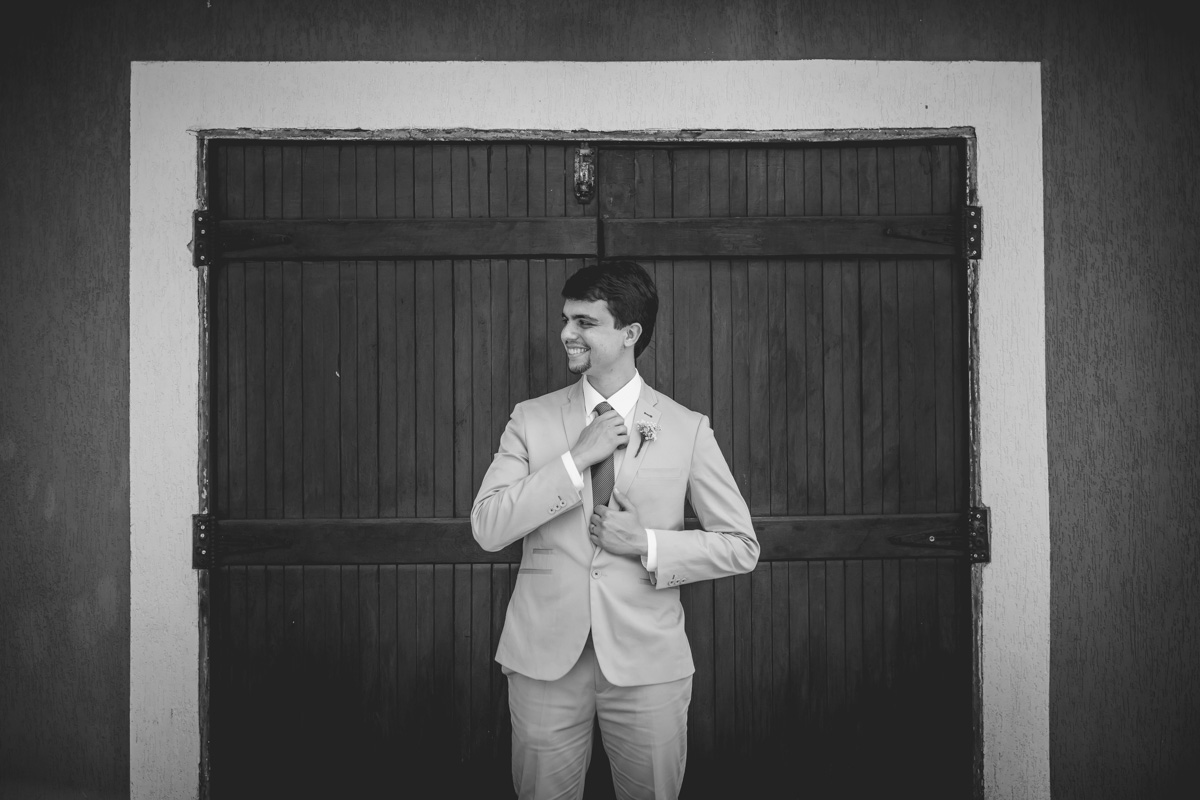 Noivo Felipe no Espaço Natureza