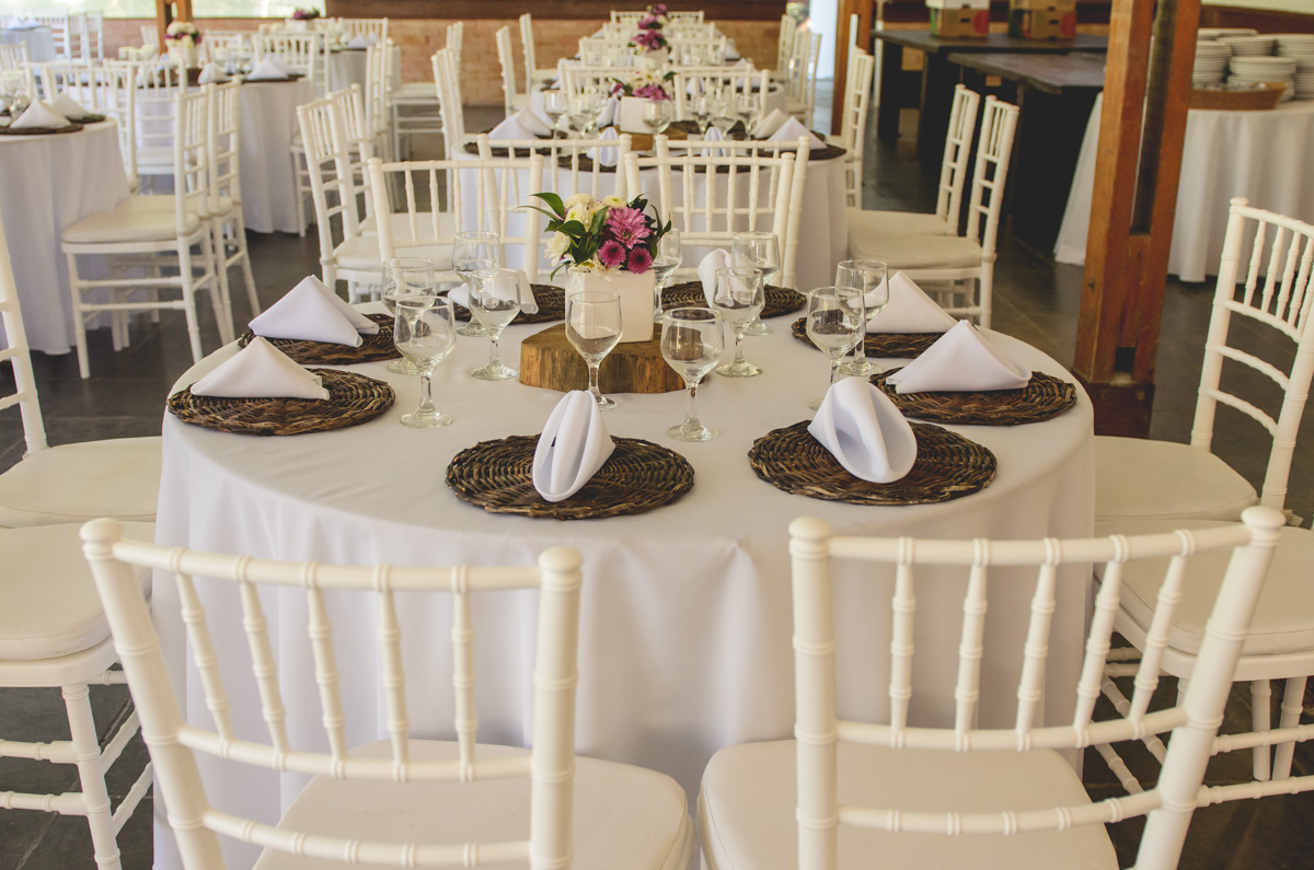 Decoração casamento Tamires e Felipe no Espaço Natureza