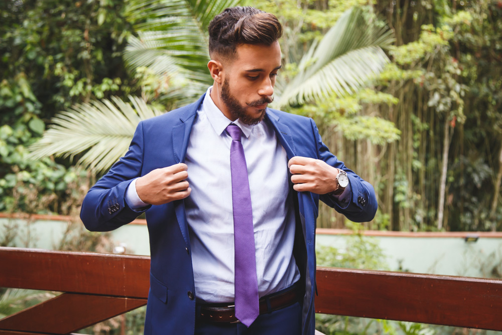 Making Off do noivo Henrique no espaço Recanto dos Sonhos 