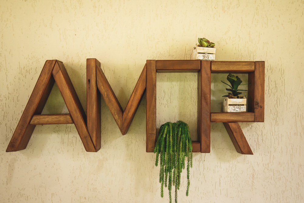 Palavras decoração Recanto dos Sonhos 