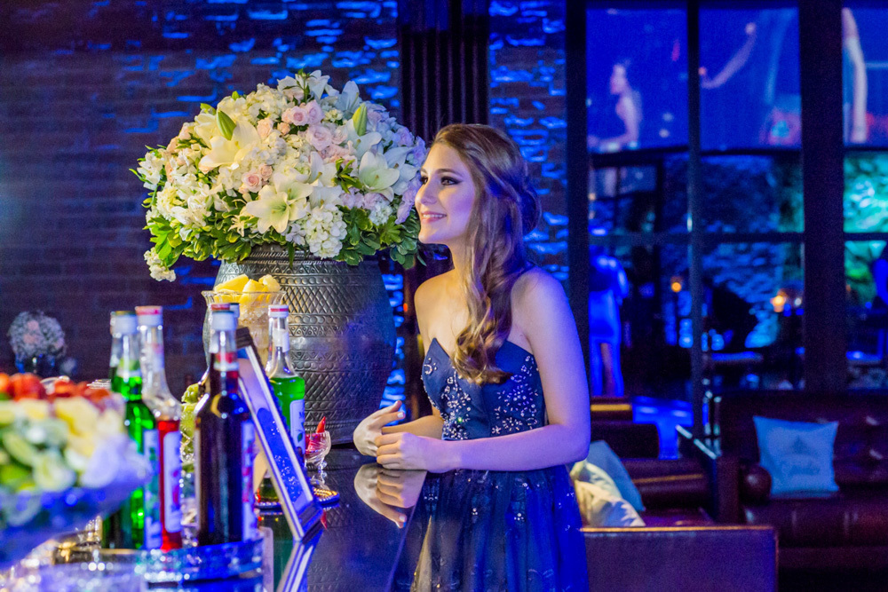 Amazing Fotografia registrando a festa de debutante da Giullia na Casa Bisutti