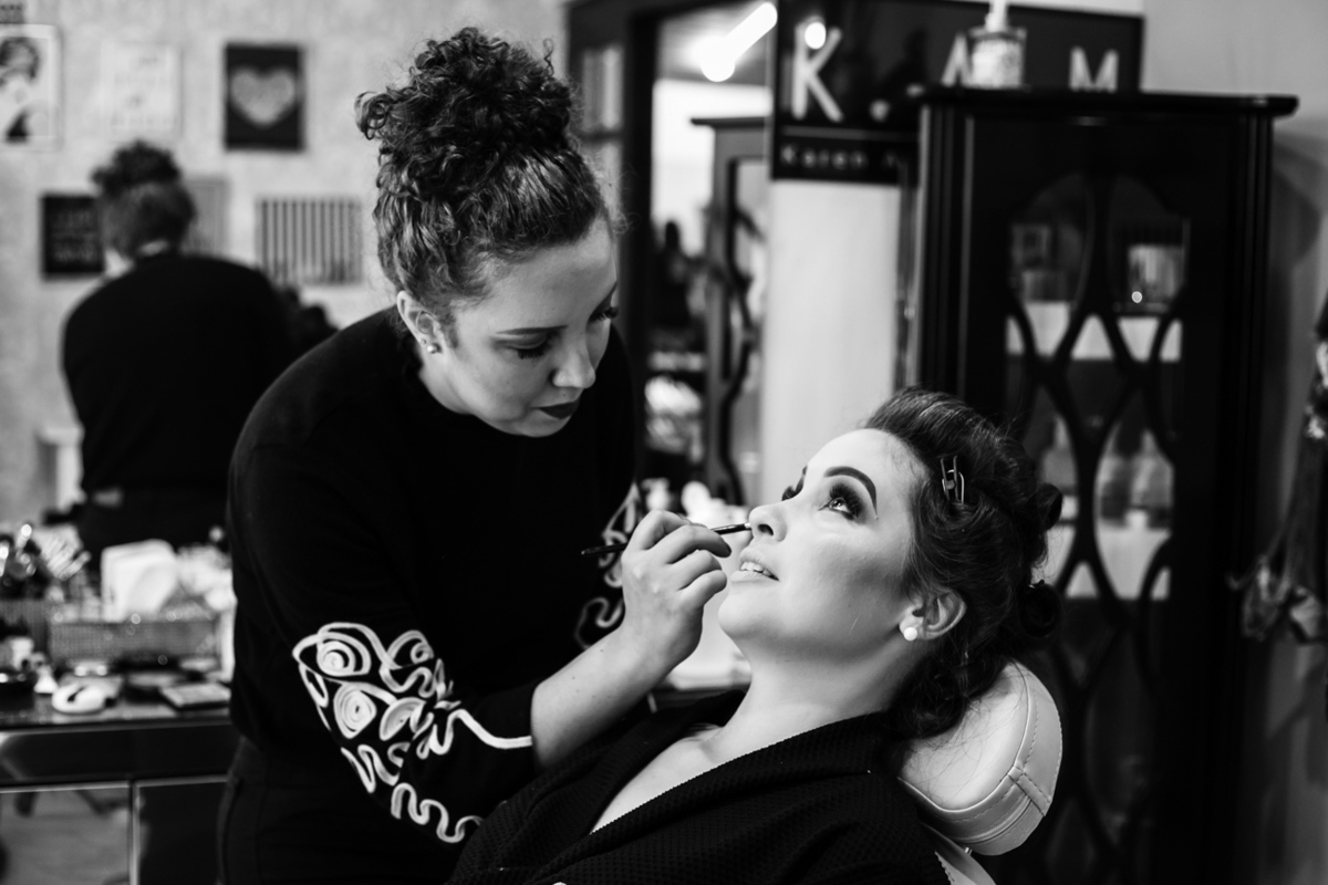 Making Off da noiva Camila