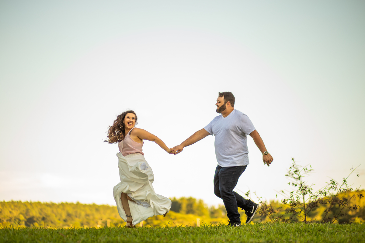 Amazing Fotografia realizando o Ensaio Pre Wedding da Marcela e do Glaucio