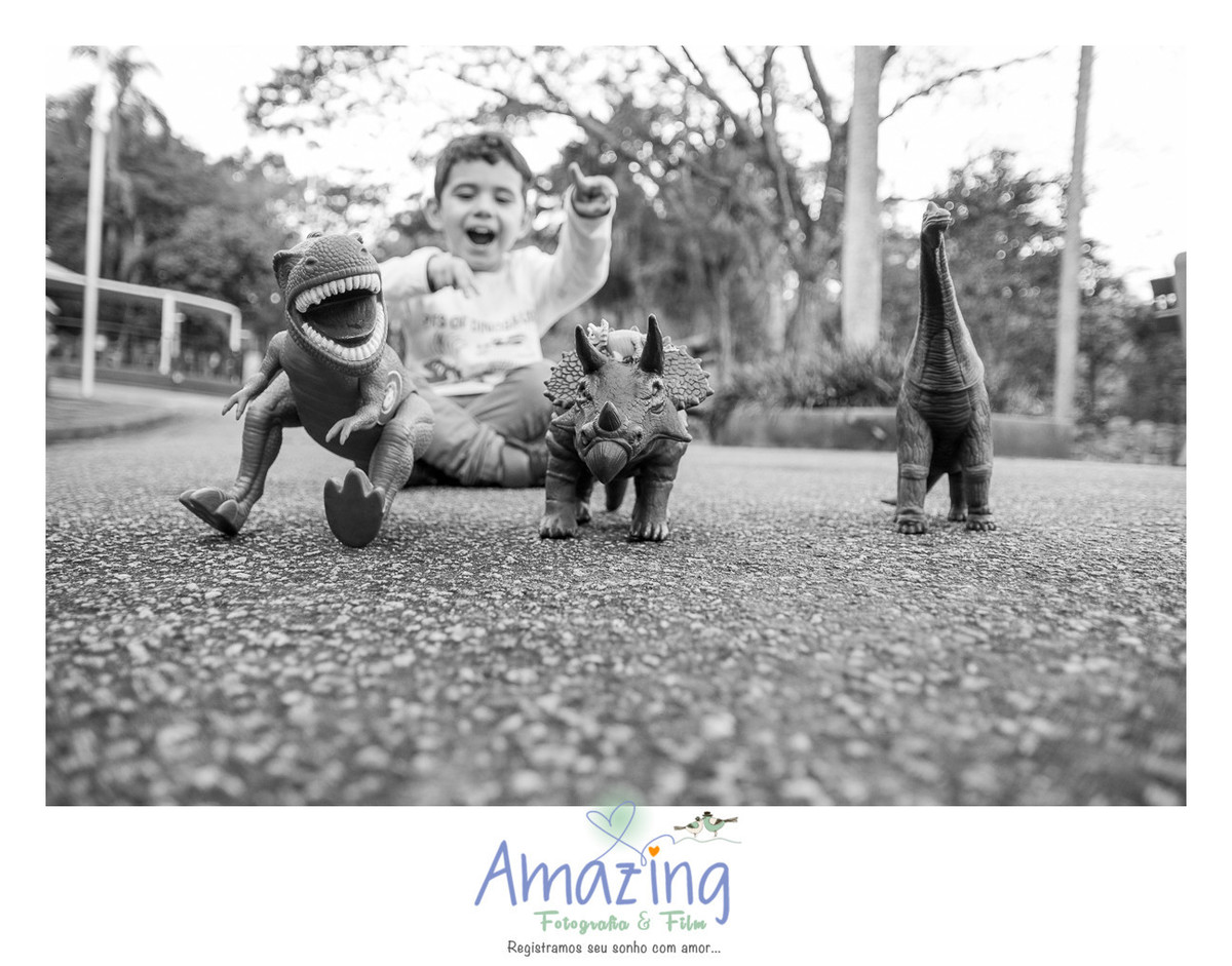 O Paleontólogo Caio - Ensaio em Familia