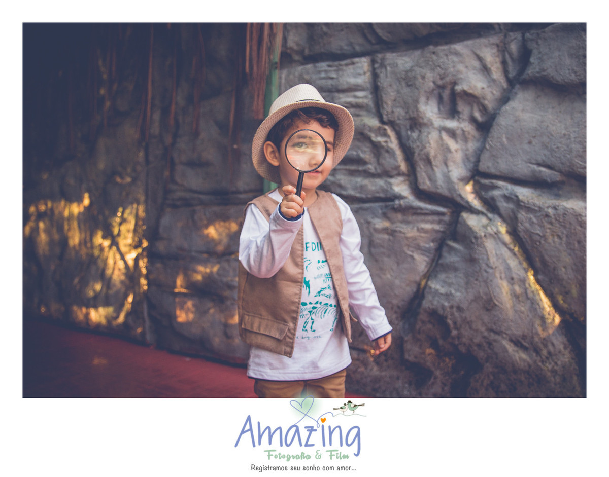 O Paleontólogo Caio - Ensaio em Familia