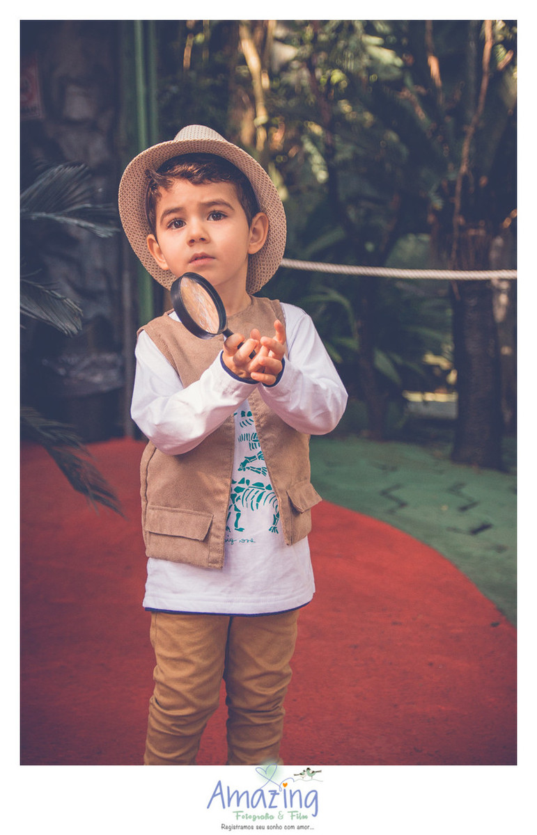 O Paleontólogo Caio - Ensaio em Familia