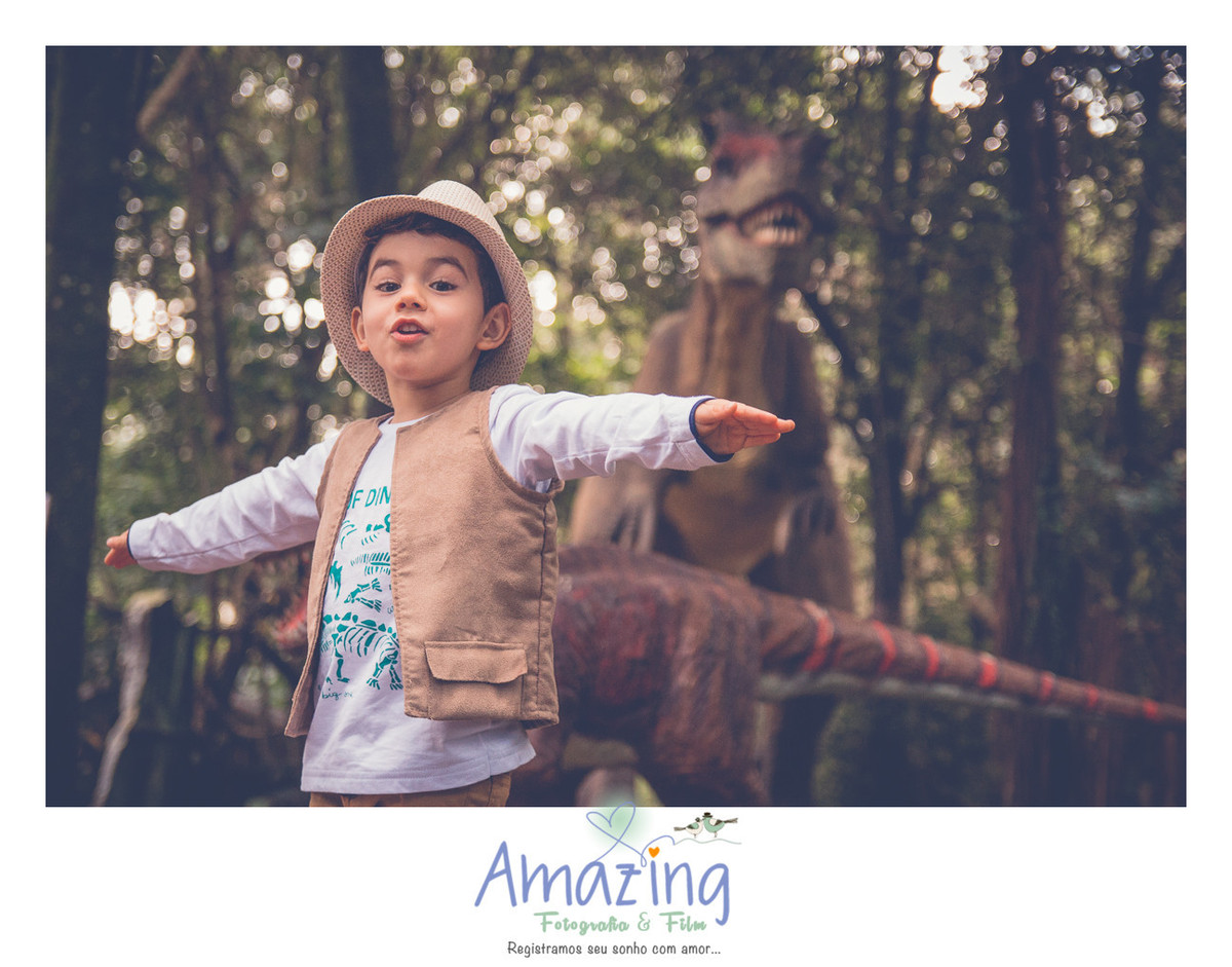 O Paleontólogo Caio - Ensaio em Familia