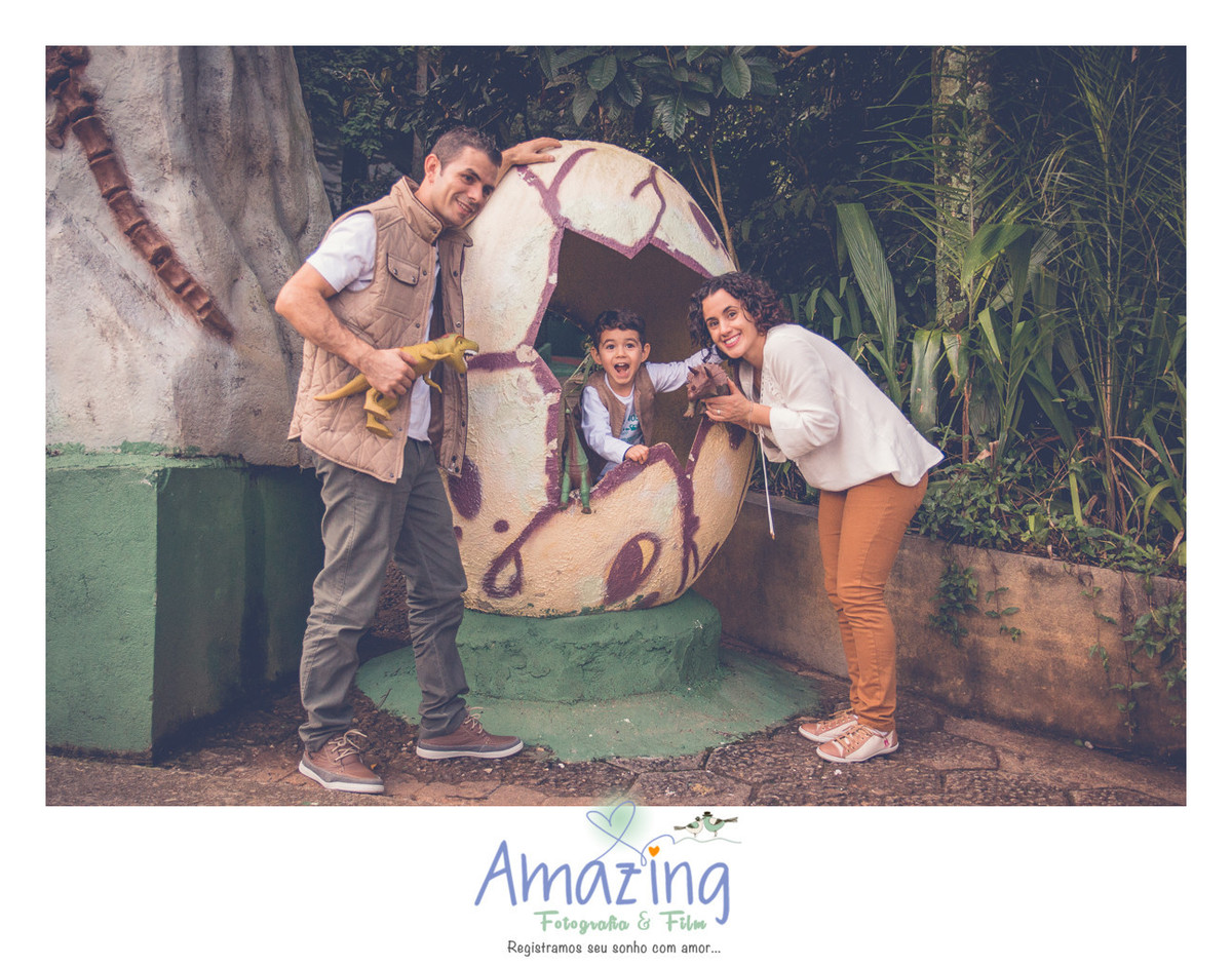 O Paleontólogo Caio - Ensaio em Familia