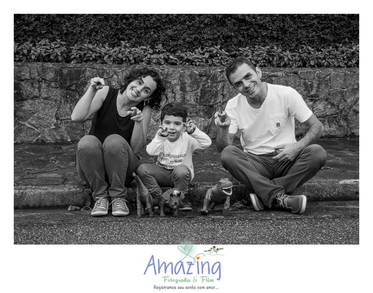 O Paleontólogo Caio - Ensaio em Familia