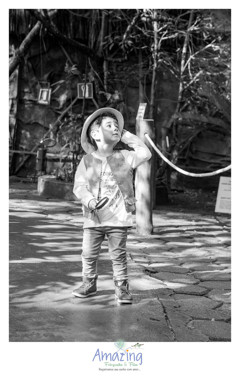 O Paleontólogo Caio - Ensaio em Familia