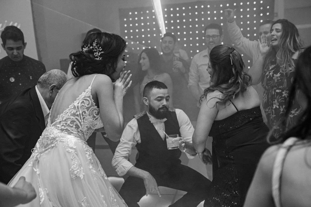  casamento Caroline e Jefferson no espaço Villa Borghese