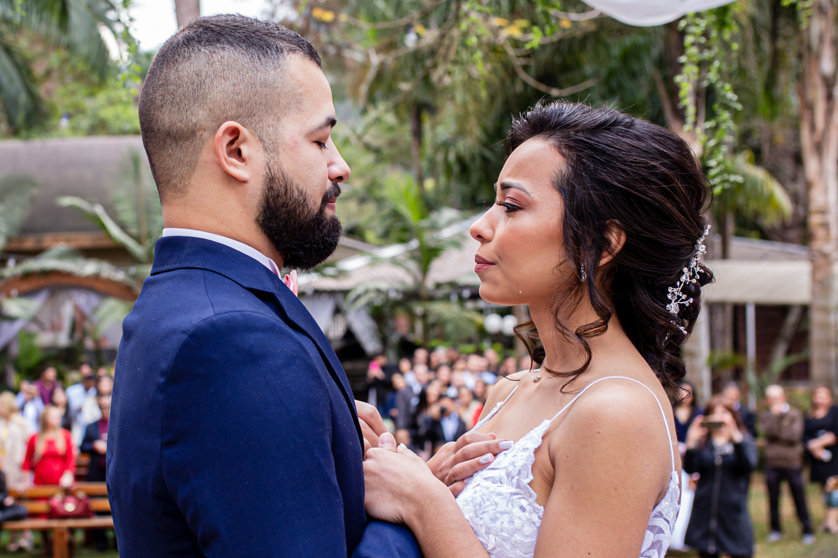  casamento Caroline e Jefferson no espaço Villa Borghese