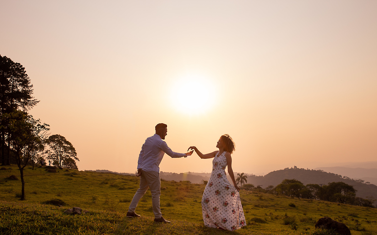 Ensaio Pre Wedding no Pico do Olho D´Agua em Mairipora