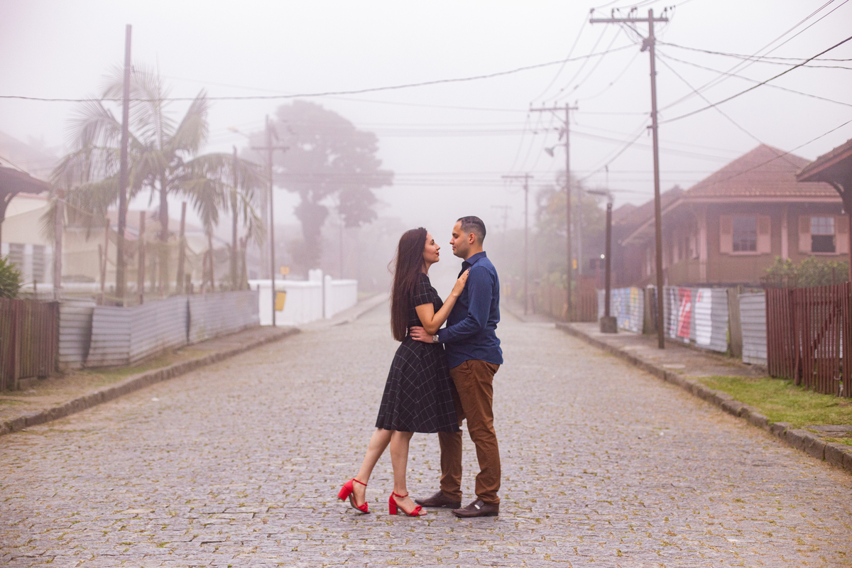 Ensaio de Casal em Paranapiacaba