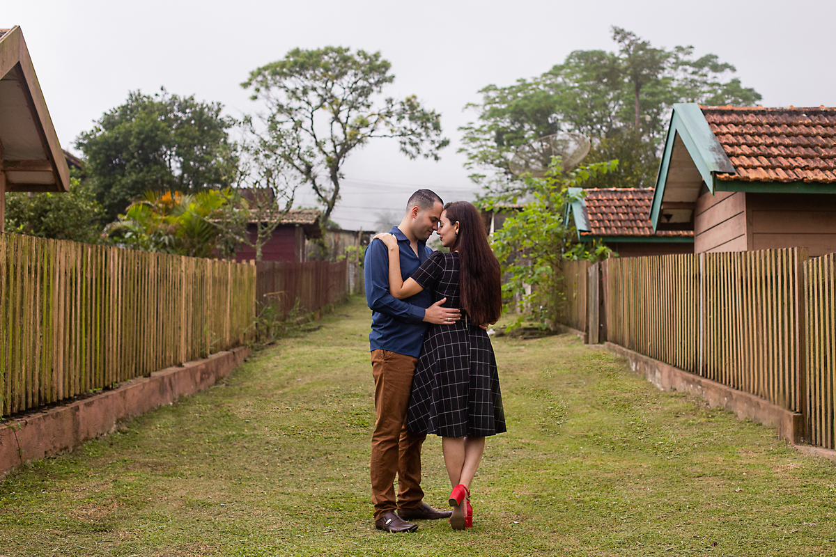 Ensaio de Casal em Paranapiacaba