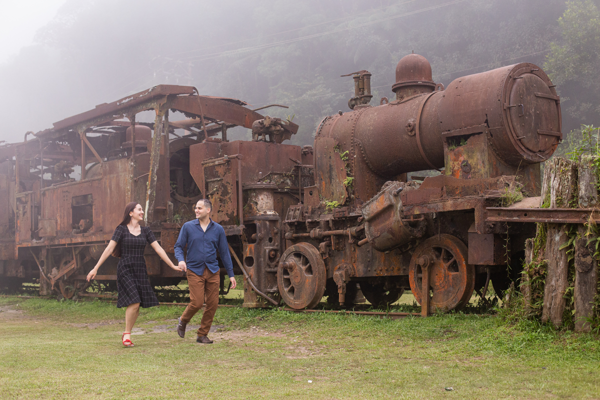 Ensaio Pre Wedding em Paranapiacaba