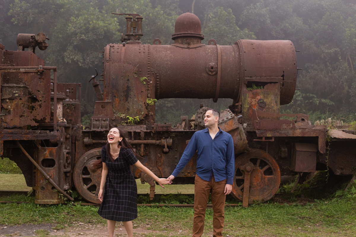 Ensaio Pre Wedding em Paranapiacaba