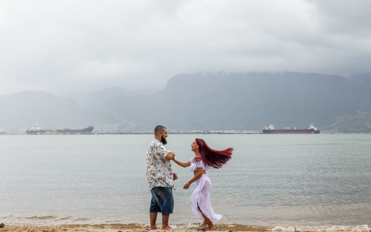 Ensaio Pre Wedding Na Ilha Bela da Amanda e do Will