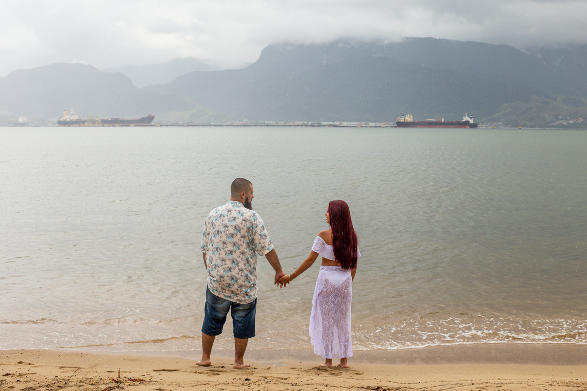 Ensaio pre Wedding da Amanda e do Will realizado na Ilha Bela