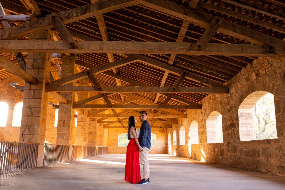 Ensaio de Casal Pre Wedding na Fazenda Ipanema em Sorocaba da Liliane e do Daniel